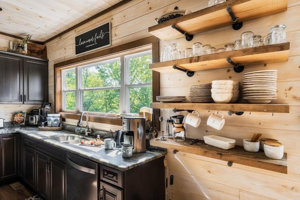 Nordic Mountain Modern Lodge - Family Friendly Luxury Cabin In Walden'S Ridgeセバービル エクステリア 写真